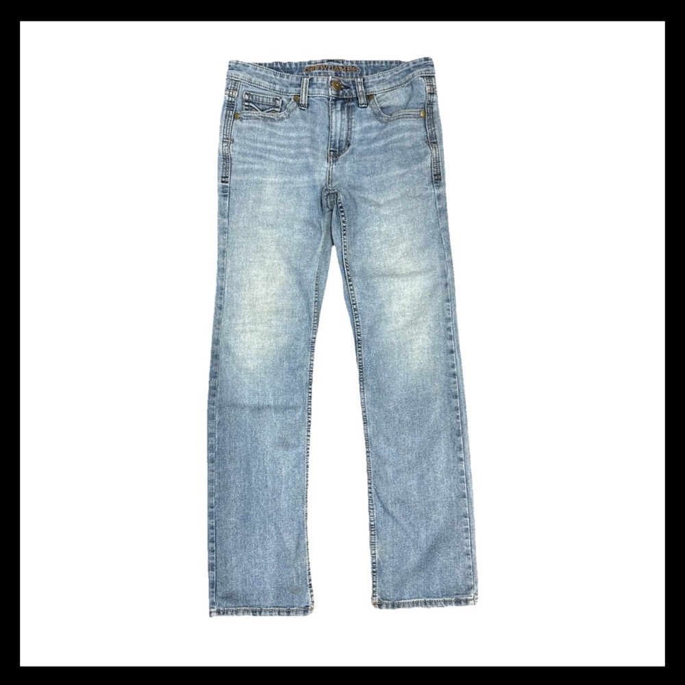 Cody James Men Rowdy Wash Jackson Slim Straight Stretch Denim Jeans Sz 30Wx32L